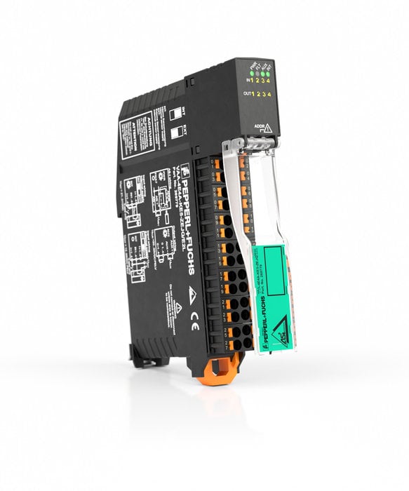 KE5 AS-Interfacemodule met push-in frontconnector